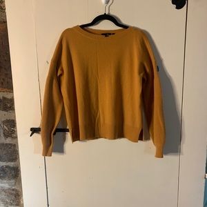 THEORY Cashmere Bateau Neckline Sweater
